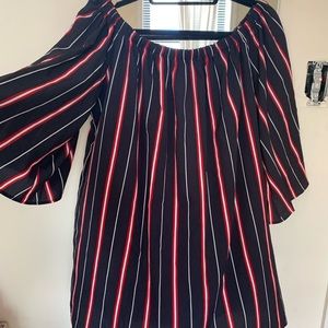 Off the shoulder dress
